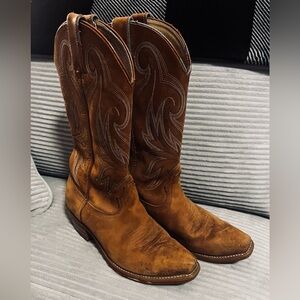 Women’s brown leather Durango Cowboy Boots
